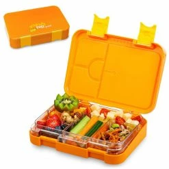 Klarstein Préparation Culinaire Lunchbox Schmatzfatz Junior 6 Compartiments 21,3 X 15 X 4,5 Cm (LxHxP)