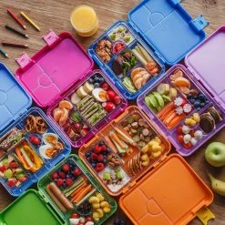 Klarstein Préparation Culinaire Lunchbox Schmatzfatz Junior 6 Compartiments 21,3 X 15 X 4,5 Cm (LxHxP) -Appareils de cuisine Soldes Magasin 10037943 yy 0003 logo