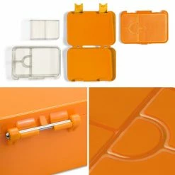 Klarstein Préparation Culinaire Lunchbox Schmatzfatz Junior 6 Compartiments 21,3 X 15 X 4,5 Cm (LxHxP) -Appareils de cuisine Soldes Magasin 10037943 yy 0006 logo