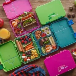 Klarstein Préparation Culinaire Lunchbox Schmatzfatz Junior 6 Compartiments 21,3 X 15 X 4,5 Cm (LxHxP) -Appareils de cuisine Soldes Magasin 10037944 yy 0003 logo