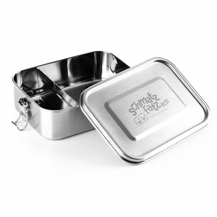 Klarstein Préparation Culinaire Lunchbox Schmatzfatz Eco 1200 Ml 19,5 X 14,5 X 6,5 Cm (LxHxP) Acier Inoxydable 3 Klarstein Préparation Culinaire Lunchbox Schmatzfatz Eco 1200 Ml 19,5 X 14,5 X 6,5 Cm (LxHxP) Acier Inoxydable