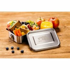 Klarstein Préparation Culinaire Lunchbox Schmatzfatz Eco 1200 Ml 19,5 X 14,5 X 6,5 Cm (LxHxP) Acier Inoxydable 9 Klarstein Préparation Culinaire Lunchbox Schmatzfatz Eco 1200 Ml 19,5 X 14,5 X 6,5 Cm (LxHxP) Acier Inoxydable -Appareils de cuisine Soldes Magasin 10037956 yy 0002 logo