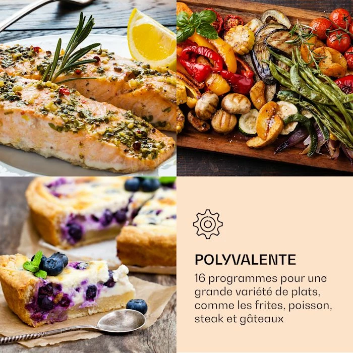 Klarstein Friteuses AeroVital Cube Chef Friteuse à Air Chaud 6 Klarstein Friteuses AeroVital Cube Chef Friteuse à Air Chaud – Image 4