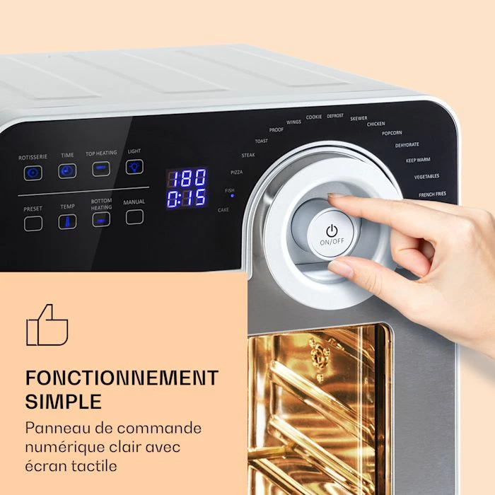 Klarstein Friteuses AeroVital Cube Chef Friteuse à Air Chaud 7 Klarstein Friteuses AeroVital Cube Chef Friteuse à Air Chaud – Image 5