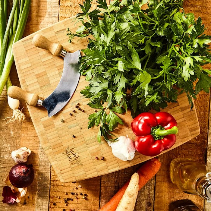 Klarstein Préparation Culinaire Planche De Hachage En Bambou 4 Klarstein Préparation Culinaire Planche De Hachage En Bambou – Image 2