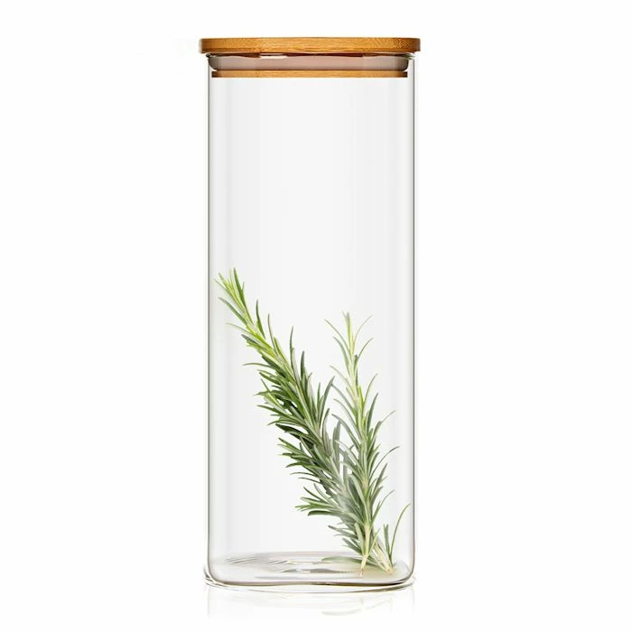 Klarstein Préparation Culinaire Bocal Carré Avec Couvercle En Bambou 3 Klarstein Préparation Culinaire Bocal Carré Avec Couvercle En Bambou