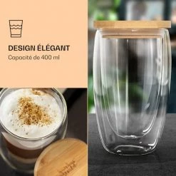Bambuswald Préparation Culinaire Verre à Café Avec Couvercle 400 Ml -Appareils de cuisine Soldes Magasin 10038226 fr 0003 logo