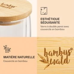 Bambuswald Préparation Culinaire Verre à Café Avec Couvercle 400 Ml -Appareils de cuisine Soldes Magasin 10038226 fr 0004 logo