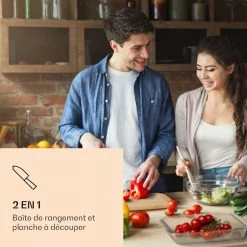 Klarstein Préparation Culinaire Boîte à Charcuterie Avec Couvercle En Bambou -Appareils de cuisine Soldes Magasin 10038232 fr 0002 logo