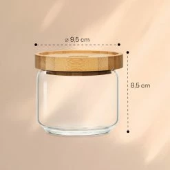 Klarstein Préparation Culinaire Bocal Empilable Avec Couvercle En Bambou 300 ml 13 Klarstein Préparation Culinaire Bocal Empilable Avec Couvercle En Bambou 300 ml -Appareils de cuisine Soldes Magasin 10038244 yy 0006 logo