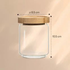 Klarstein Préparation Culinaire Bocal Empilable Avec Couvercle En Bambou 320 ml -Appareils de cuisine Soldes Magasin 10038247 yy 0006 logo