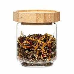 Klarstein Préparation Culinaire Bocal Empilable Avec Couvercle En Bambou 200 ml