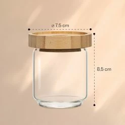 Klarstein Préparation Culinaire Bocal Empilable Avec Couvercle En Bambou 200 ml -Appareils de cuisine Soldes Magasin 10038249 yy 0006 logo