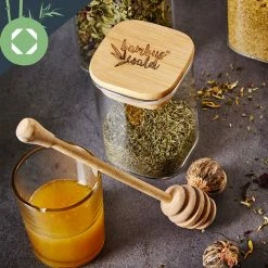 Klarstein Préparation Culinaire Bocal Carré Avec Couvercle En Bambou -Appareils de cuisine Soldes Magasin 10038257 yy 0006 logo