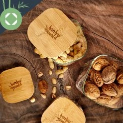 Klarstein Préparation Culinaire Bocal Carré Avec Couvercle En Bambou -Appareils de cuisine Soldes Magasin 10038258 yy 0005 logo