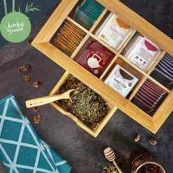 Klarstein Préparation Culinaire Boîte à Thé Avec Compartiment Supplémentaire 13 Klarstein Préparation Culinaire Boîte à Thé Avec Compartiment Supplémentaire -Appareils de cuisine Soldes Magasin 10038276 yy 0006 logo