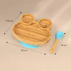 Klarstein Préparation Culinaire Vaisselle Pour Enfants Assiette En Bambou -Appareils de cuisine Soldes Magasin 10038282 yy 0006 logo