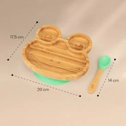 Klarstein Préparation Culinaire Vaisselle Pour Enfants Assiette En Bambou 13 Klarstein Préparation Culinaire Vaisselle Pour Enfants Assiette En Bambou -Appareils de cuisine Soldes Magasin 10038283 yy 0006 logo