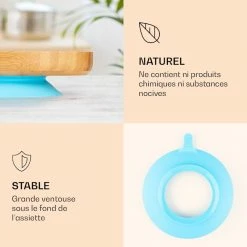 Klarstein Préparation Culinaire Vaisselle Pour Enfants Assiette En Bambou -Appareils de cuisine Soldes Magasin 10038284 fr 0003 logo