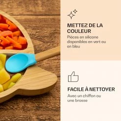 Klarstein Préparation Culinaire Vaisselle Pour Enfants Assiette En Bambou -Appareils de cuisine Soldes Magasin 10038284 fr 0005 logo