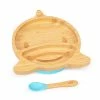 Klarstein Préparation Culinaire Vaisselle Pour Enfants Assiette En Bambou 2 Klarstein Préparation Culinaire Vaisselle Pour Enfants Assiette En Bambou -Appareils de cuisine Soldes Magasin 10038284 yy 0001 titel