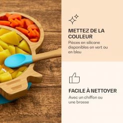 Klarstein Préparation Culinaire Vaisselle Pour Enfants Assiette En Bambou -Appareils de cuisine Soldes Magasin 10038286 fr 0005 logo