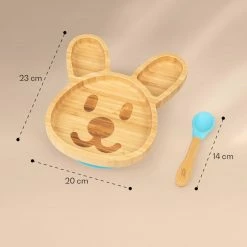 Klarstein Préparation Culinaire Vaisselle Pour Enfants Assiette En Bambou -Appareils de cuisine Soldes Magasin 10038288 yy 0006 logo