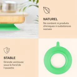 Klarstein Préparation Culinaire Vaisselle Pour Enfants Assiette En Bambou -Appareils de cuisine Soldes Magasin 10038289 fr 0003 logo