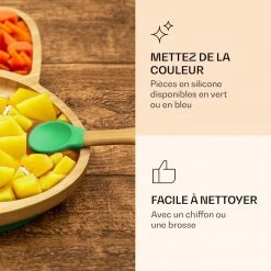 Klarstein Préparation Culinaire Vaisselle Pour Enfants Assiette En Bambou -Appareils de cuisine Soldes Magasin 10038289 fr 0005 logo