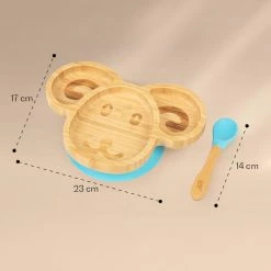 Klarstein Préparation Culinaire Vaisselle Pour Enfants Assiette En Bambou 13 Klarstein Préparation Culinaire Vaisselle Pour Enfants Assiette En Bambou -Appareils de cuisine Soldes Magasin 10038290 yy 0006 logo