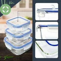 Klarstein Préparation Culinaire Boîte En Verre Carrée -Appareils de cuisine Soldes Magasin 10038294 yy 0003 logo