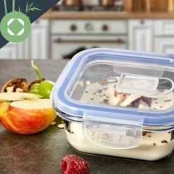 Klarstein Préparation Culinaire Boîte En Verre Carrée -Appareils de cuisine Soldes Magasin 10038294 yy 0004 logo