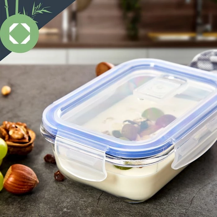 Klarstein Préparation Culinaire Boîte En Verre Rectangulaire 6 Klarstein Préparation Culinaire Boîte En Verre Rectangulaire – Image 4