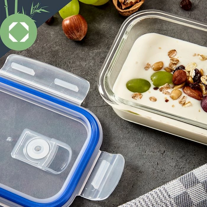 Klarstein Préparation Culinaire Boîte En Verre Rectangulaire 7 Klarstein Préparation Culinaire Boîte En Verre Rectangulaire – Image 5