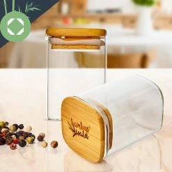 Klarstein Préparation Culinaire Bocaux Carrés Avec Couvercles En Bambou 11 Klarstein Préparation Culinaire Bocaux Carrés Avec Couvercles En Bambou -Appareils de cuisine Soldes Magasin 10038300 yy 0004 logo