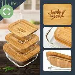 Klarstein Préparation Culinaire Ensemble De 3 Bocaux De Conserve Carrés -Appareils de cuisine Soldes Magasin 10038305 yy 0003 logo