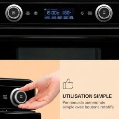 Klarstein Friteuses AeroVital Jumbo 3 En 1 Friteuse à Air Chaud 10 Klarstein Friteuses AeroVital Jumbo 3 En 1 Friteuse à Air Chaud -Appareils de cuisine Soldes Magasin 10038339 fr 0003 logo