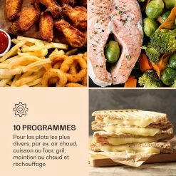 Klarstein Friteuses AeroVital Jumbo 3 En 1 Friteuse à Air Chaud 12 Klarstein Friteuses AeroVital Jumbo 3 En 1 Friteuse à Air Chaud -Appareils de cuisine Soldes Magasin 10038339 fr 0005 logo