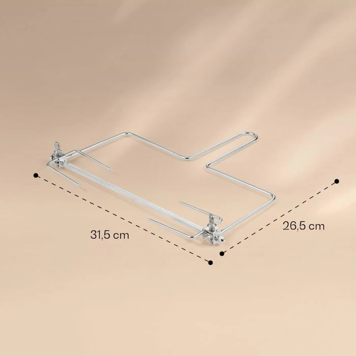 Klarstein Préparation Culinaire AeroVital Jumbo Broche De Rôtisserie & Lève-broche 6 Klarstein Préparation Culinaire AeroVital Jumbo Broche De Rôtisserie & Lève-broche – Image 4