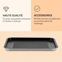 Klarstein Préparation Culinaire AeroVital Jumbo Plaque De Cuisson 7 Klarstein Préparation Culinaire AeroVital Jumbo Plaque De Cuisson -Appareils de cuisine Soldes Magasin 10038342 fr 0003 logo