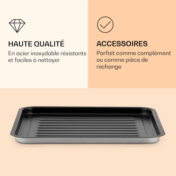 Klarstein Préparation Culinaire AeroVital Jumbo Plaque De Cuisson 4 Klarstein Préparation Culinaire AeroVital Jumbo Plaque De Cuisson – Image 3