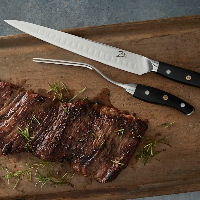 Zelite Infinity By Klarstein Préparation Culinaire Couverts à Découper De 10" Série Japonaise Alpha-Royal 7 Zelite Infinity By Klarstein Préparation Culinaire Couverts à Découper De 10" Série Japonaise Alpha-Royal – Image 5