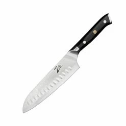 Zelite Infinity By Klarstein Préparation Culinaire Couteau Santoku 7" De La Série Japonaise Alpha-Royal