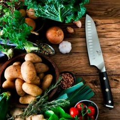 Zelite Infinity By Klarstein Préparation Culinaire Couteau Santoku 7" Alpha-Royal German 10 Zelite Infinity By Klarstein Préparation Culinaire Couteau Santoku 7" Alpha-Royal German -Appareils de cuisine Soldes Magasin 10039005 yy 0003 logo