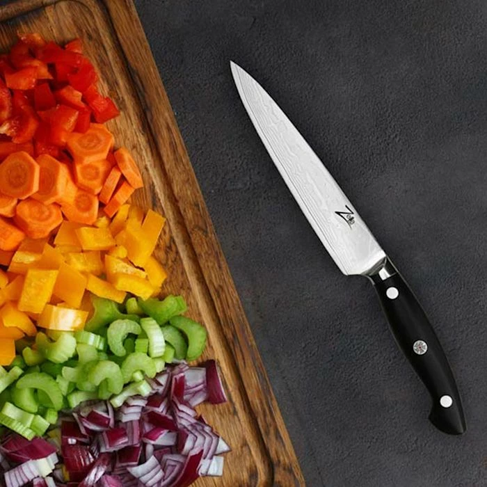 Zelite Infinity By Klarstein Préparation Culinaire Couteau Tous Usages De 6" Série Executive-Plus 6 Zelite Infinity By Klarstein Préparation Culinaire Couteau Tous Usages De 6" Série Executive-Plus – Image 4