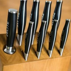 Zelite Infinity By Klarstein Préparation Culinaire Bloc De Couteaux Série Comfort Pro -Appareils de cuisine Soldes Magasin 10039020 yy 0004 logo