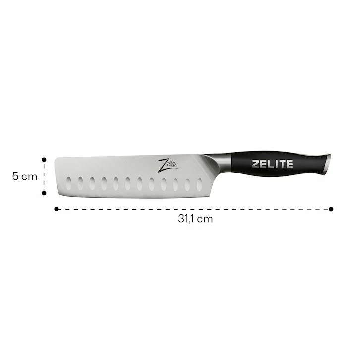Zelite Infinity By Klarstein Préparation Culinaire Couteau Nakiri 7" Série Comfort Pro 7 Zelite Infinity By Klarstein Préparation Culinaire Couteau Nakiri 7" Série Comfort Pro – Image 5