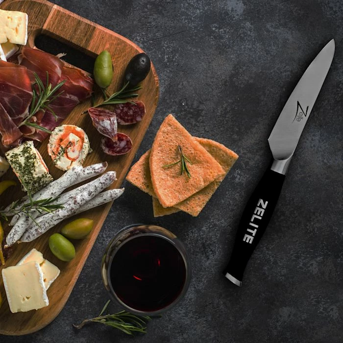 Zelite Infinity By Klarstein Préparation Culinaire Couteau D'office 4" Série Comfort Pro 5 Zelite Infinity By Klarstein Préparation Culinaire Couteau D'office 4" Série Comfort Pro – Image 3