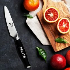 Zelite Infinity By Klarstein Préparation Culinaire Couteau D'office 4" Série Comfort Pro 10 Zelite Infinity By Klarstein Préparation Culinaire Couteau D'office 4" Série Comfort Pro -Appareils de cuisine Soldes Magasin 10039031 yy 0004 logo