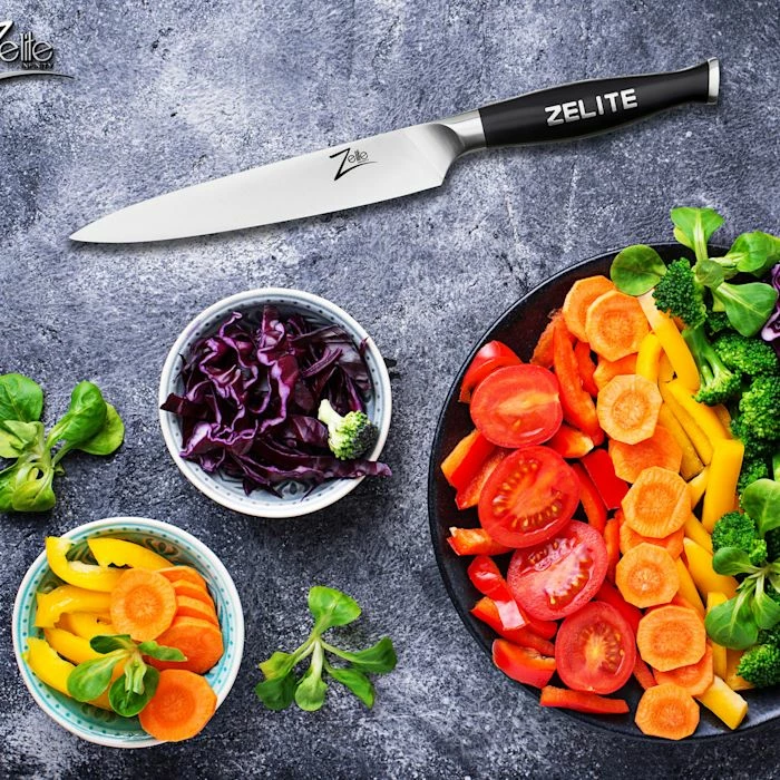 Zelite Infinity By Klarstein Préparation Culinaire Couteau Universel Série Comfort Pro 6" 6 Zelite Infinity By Klarstein Préparation Culinaire Couteau Universel Série Comfort Pro 6" – Image 4